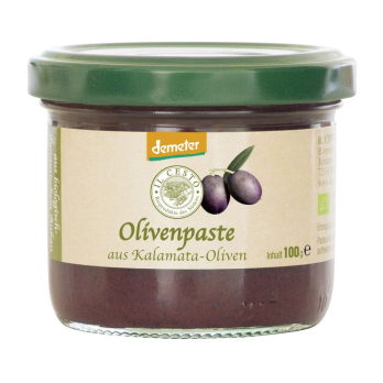 Griechische Olivenpaste schwarz