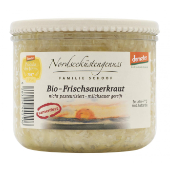 Sauerkraut frisch im Glas
