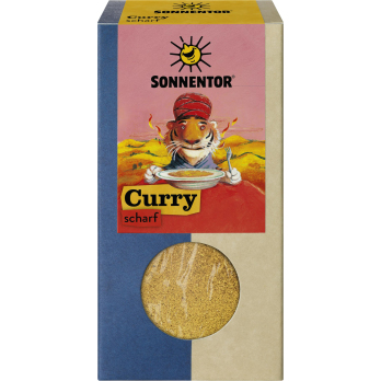 Curry scharf gemahlen